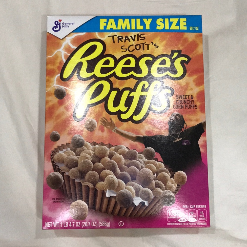 Travis Scott Reese’s Puffs Cereal